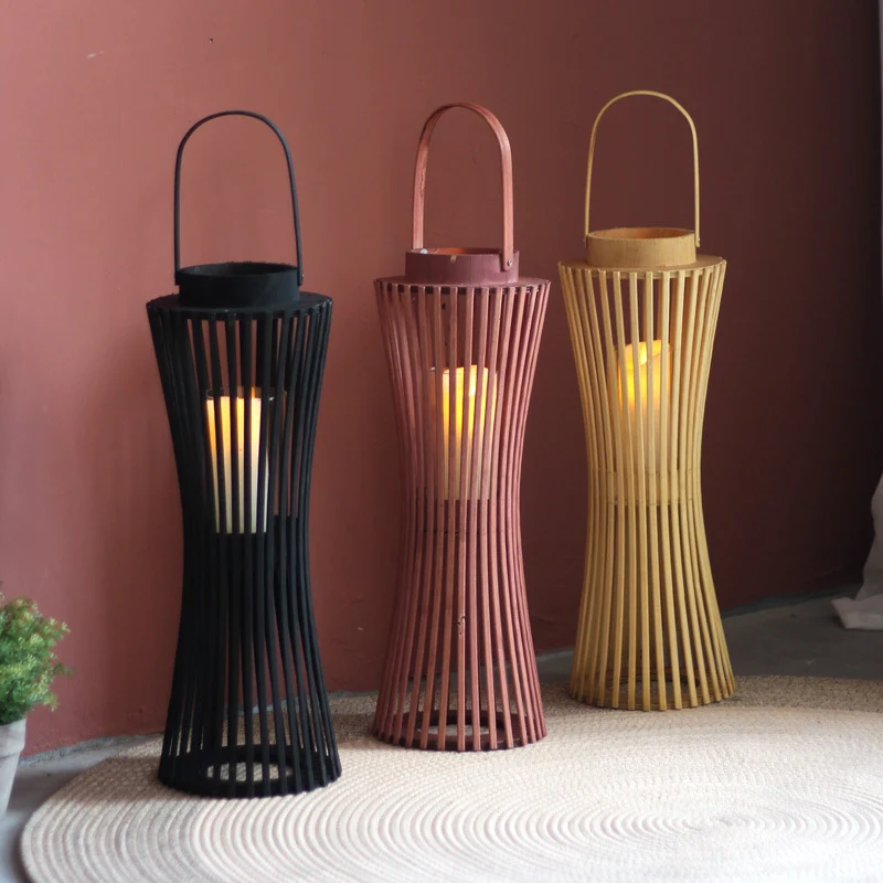 Moderne Laterne mit geflochtenem Design Karnz