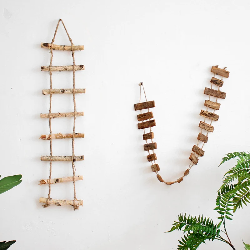 Dekorativer Wandbehang aus Naturmaterial Karnz