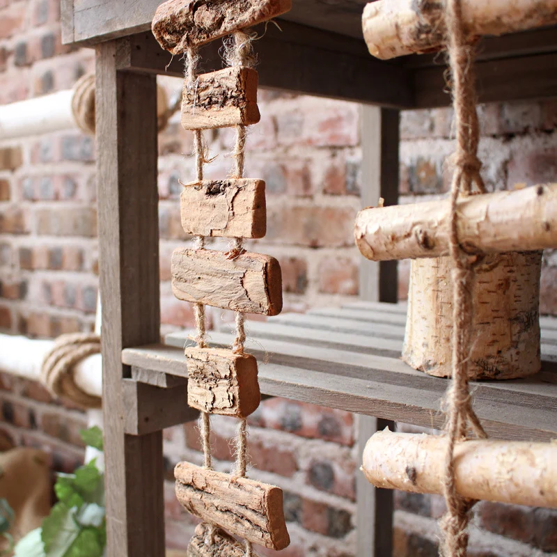 Dekorativer Wandbehang aus Naturmaterial Karnz