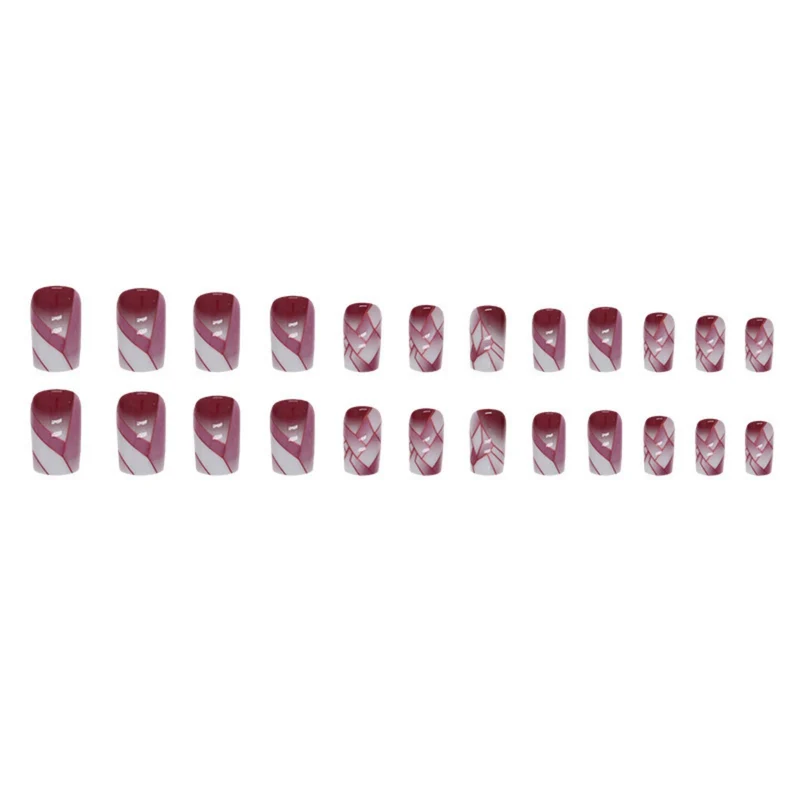 Künstlerische geometrische Nagelverlängerungen Karnz