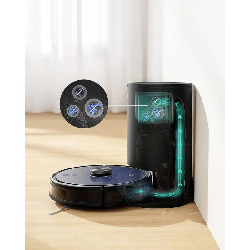 eufy L35+ Saugroboter Wischroboter Staubsauger Wischer Roboter Schwarz
