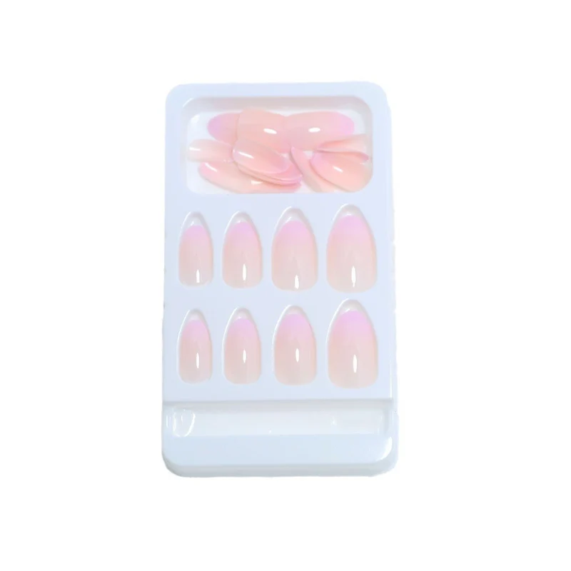 Natürliche Glossy Press-On Nail Tips Karnz