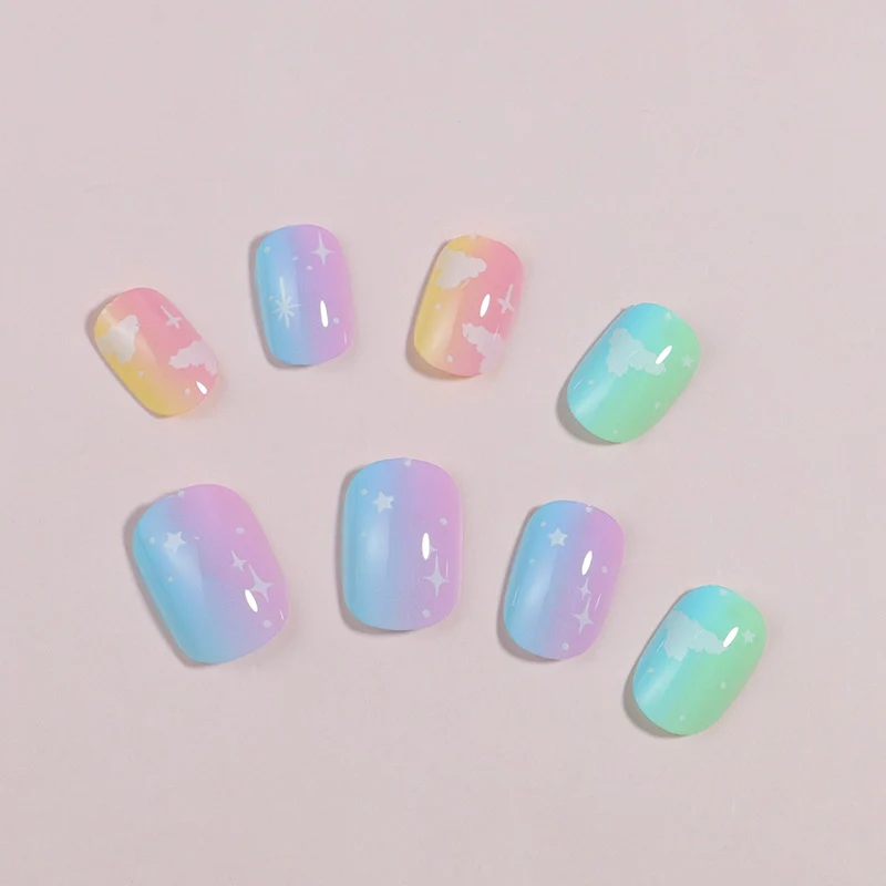 Gradient Press-On Nagelset Karnz