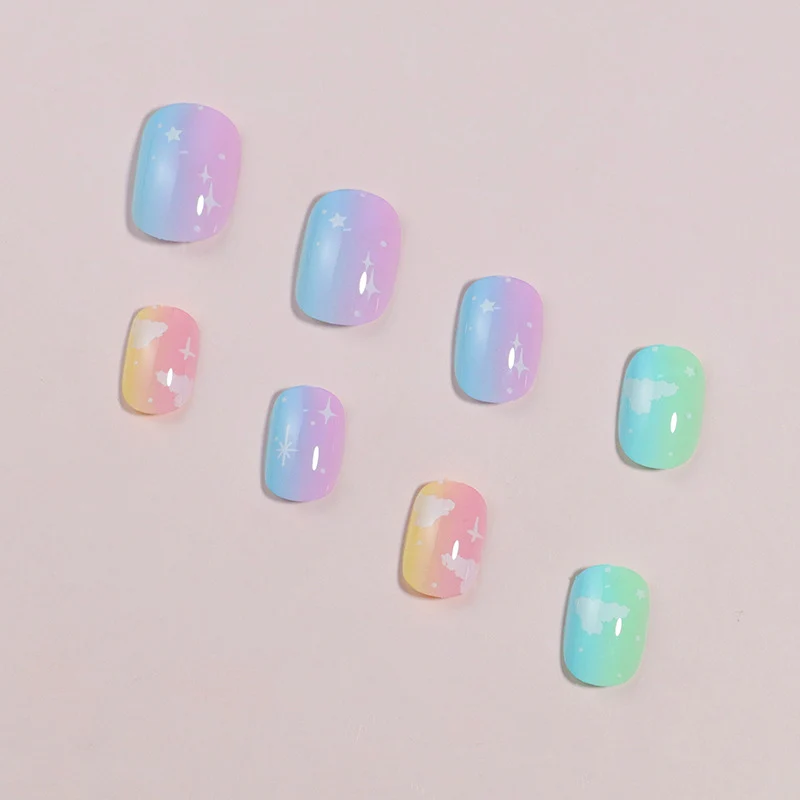 Gradient Press-On Nagelset Karnz