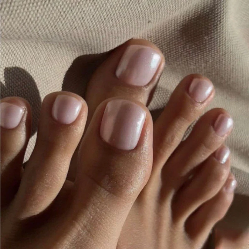 Glänzendes Pediküre-Nagelkunst-Set Karnz