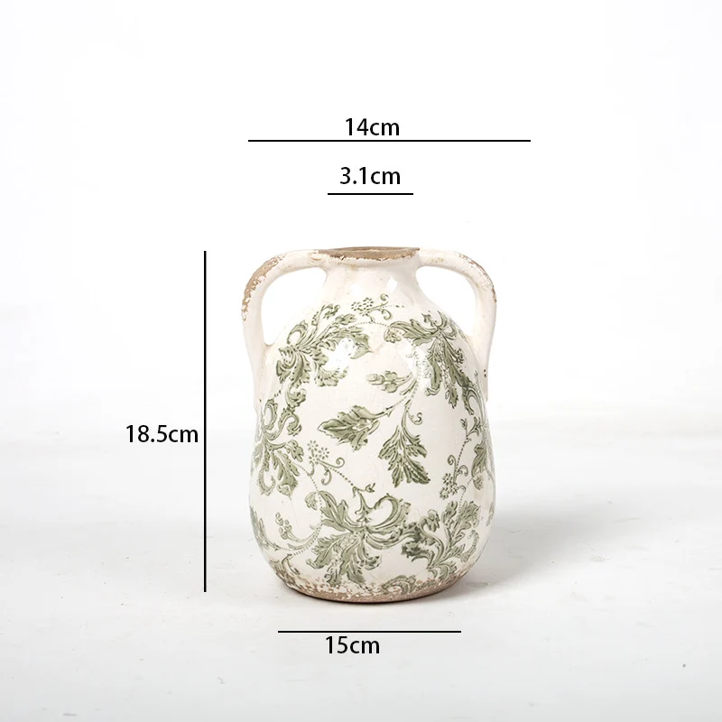 Dekorative Keramikvase Karnz