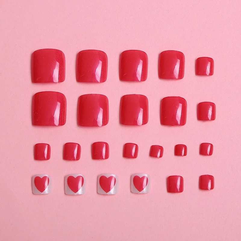 Floral Design Press-On Nagelset Karnz