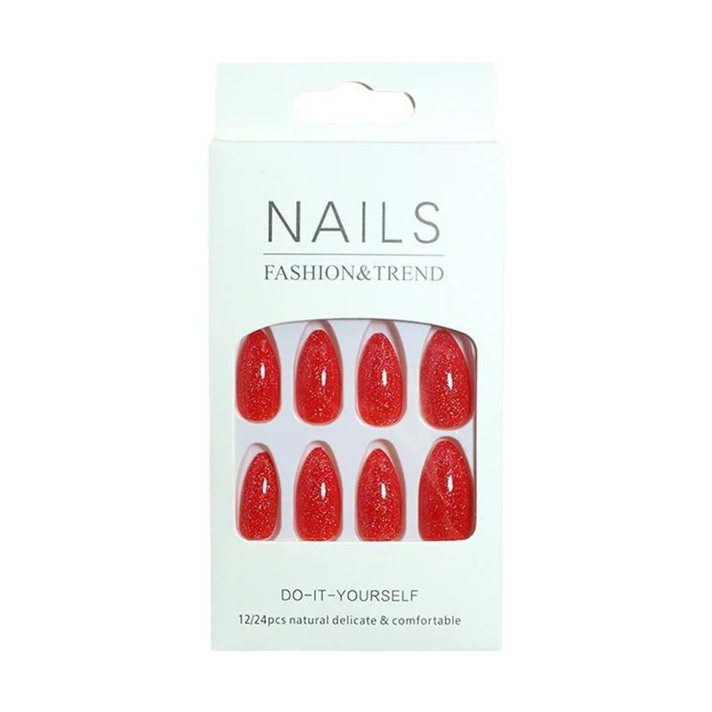 Elegantes DIY Press-On-Nagelset Karnz