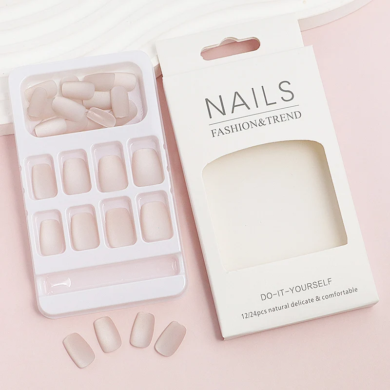 DIY French Tip Nail Set Karnz