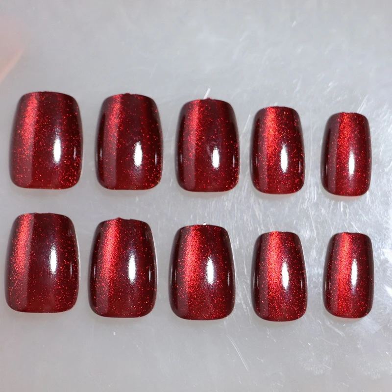 DIY dekorative Press-On Nagelset Karnz