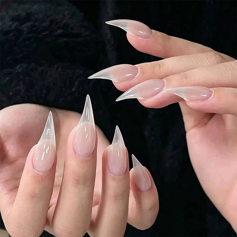 Stiletto Acryl Nagelkunst Erweiterungen Karnz