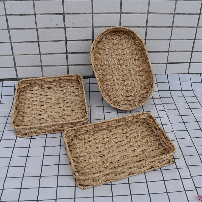 Naturale Woven Serving Basket Set Karnz