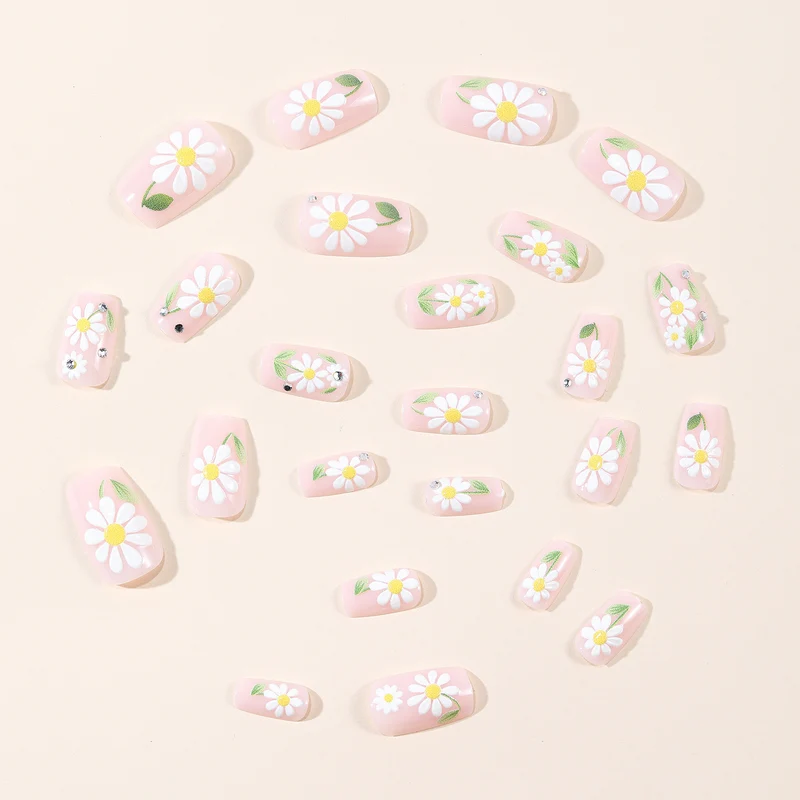 Floral 3D Nagelkunst Extensions Karnz 1789713315