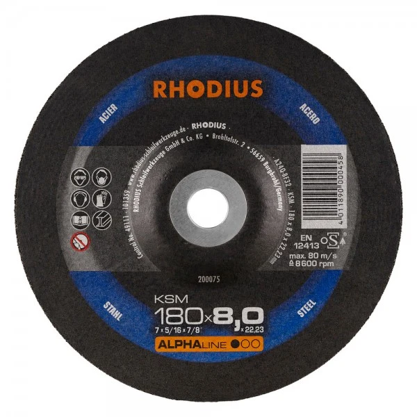 Rhodius Schruppscheibe KSM