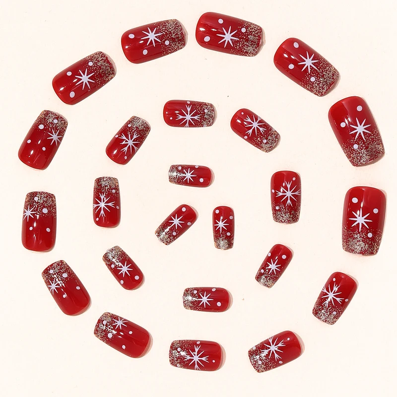 Festive Glitter Nagelkunst Karnz