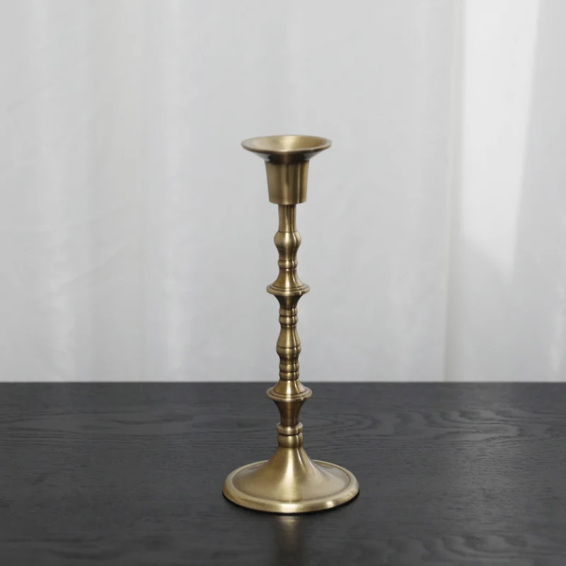 Elegante Messing Kerzenleuchter