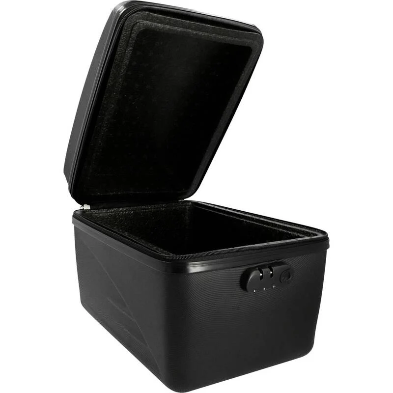 B-Ware Fischer Fahrrad Kühlbox Passiv 19l schwarz Gepäckträgerbox Transportbox 10kg