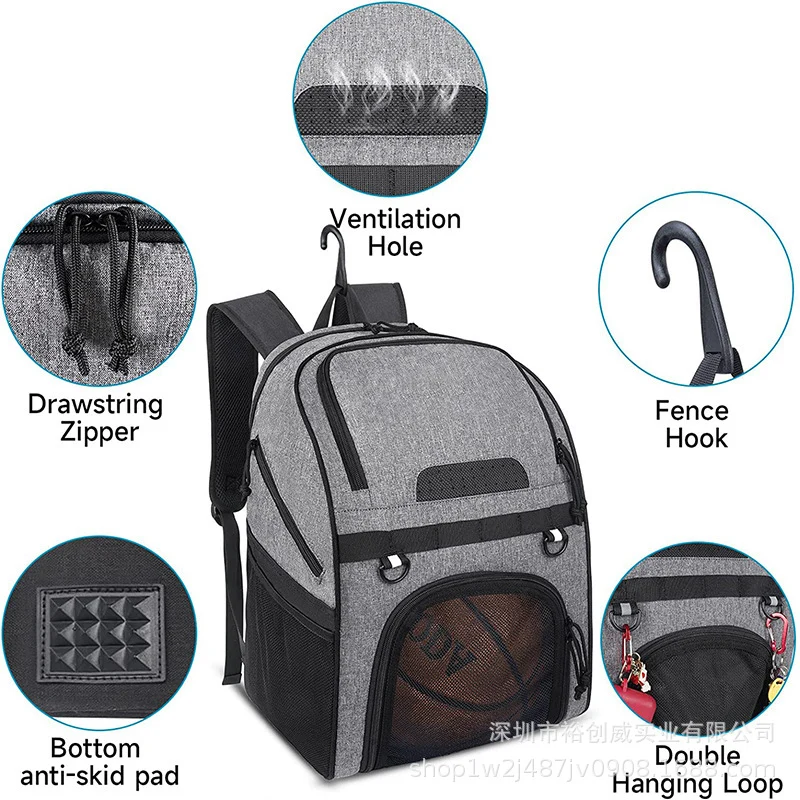 Multi-Compartment Sport-Rucksack mit Schuhfach Karnz