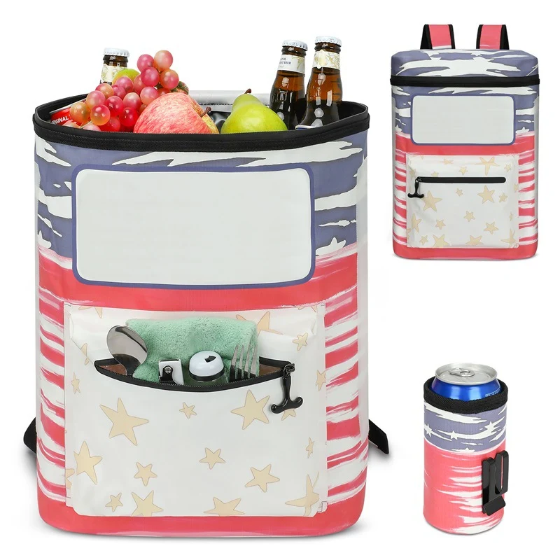 Isolierte Picknick-Rucksack-Kühler Karnz 1789745129