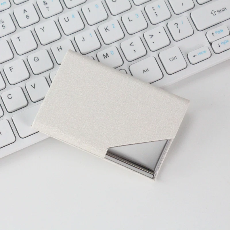 Premium Elegantes RFID-blockierendes Visitenkartenetui