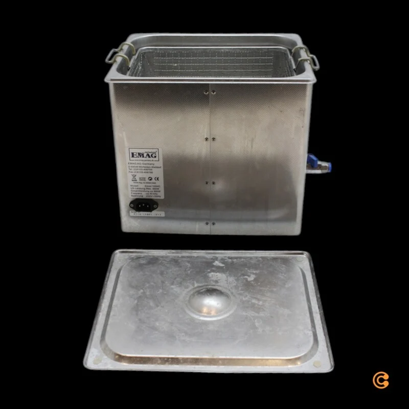 D-Ware Emag Emmi 100HC Plus Ultraschallreiniger Reinigungsgerät 480W SIEHE TEXT/FOTO