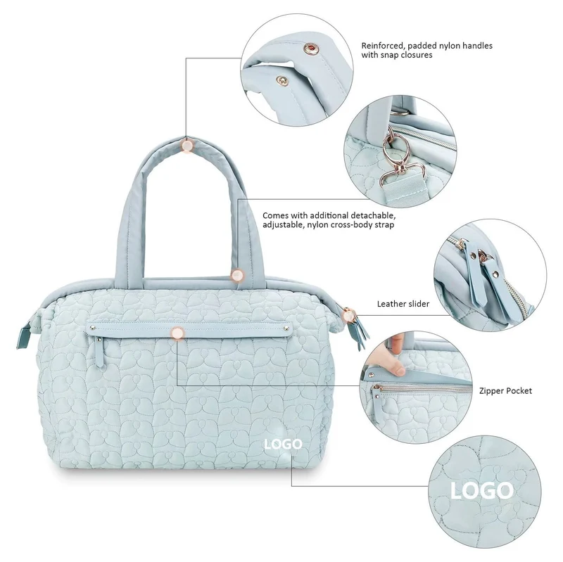 Gepolsterte Reisduffel Tasche Karnz