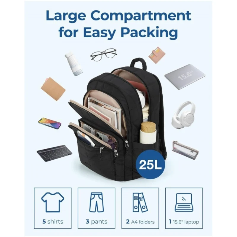 Gepolsterter Mehrfachfach-Rucksack Karnz