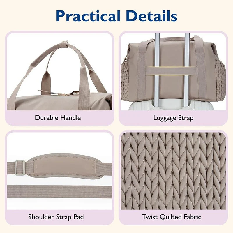 Multi-Funktionaler Chic Reise-Duffel-Bag Karnz