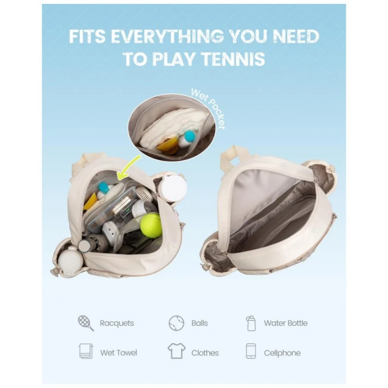 Ergonomischer Tennisracket-Rucksack Karnz