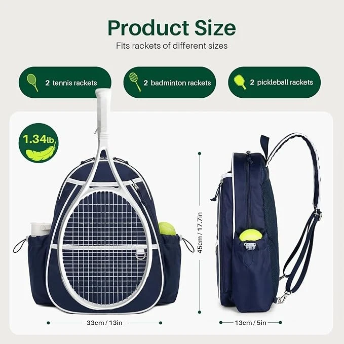 Tennis Schläger Rucksack Karnz