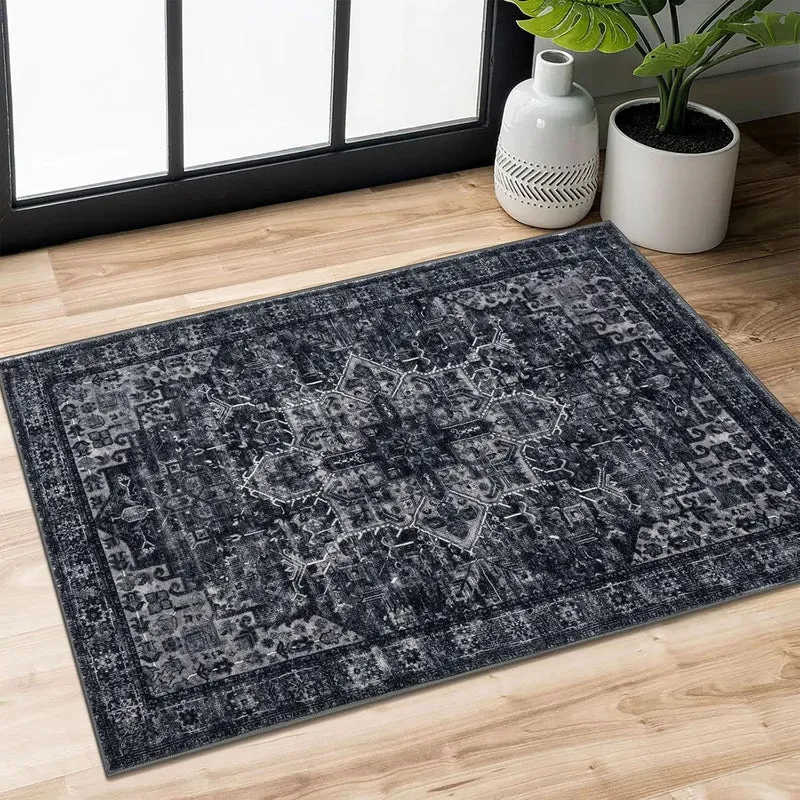 Vintage-inspirierter dekorativer Teppich