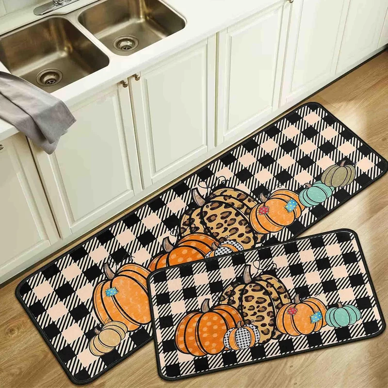 Saisonale dekorative Küchenmatten Set