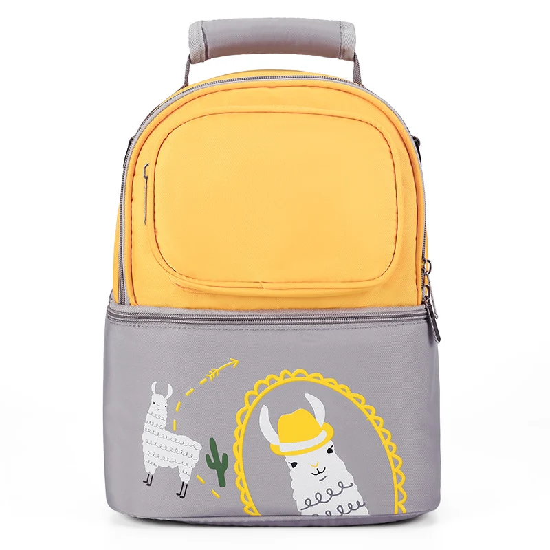 Fun Alpaka-Themen Isolierte Rucksack Karnz