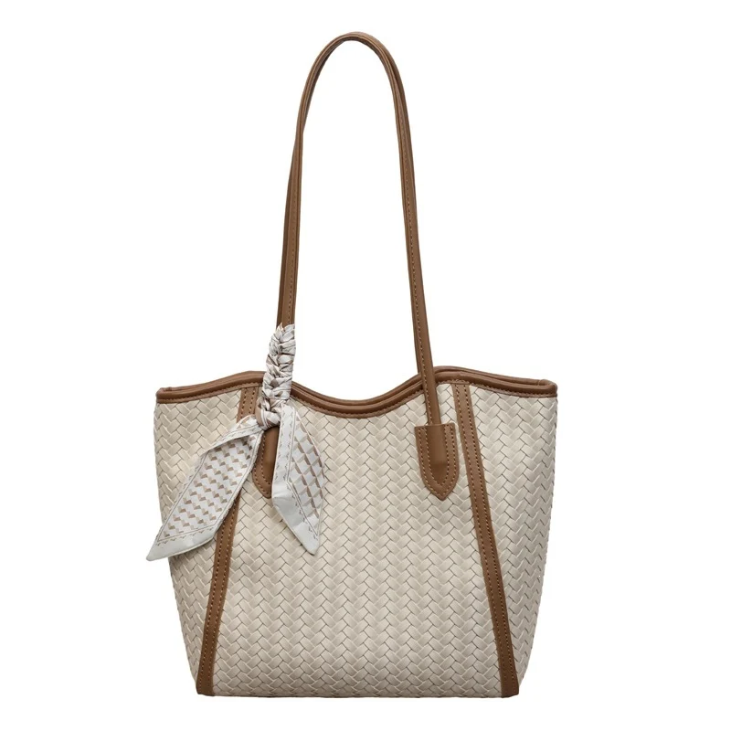 Elegante Gewebte Tote Bag