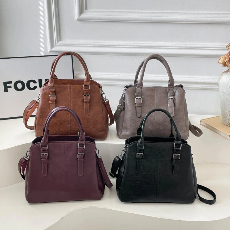 Klassische Strukturierte Tote Tasche