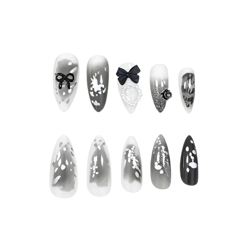 Künstlerisches 3D Nagelkunstdesign Karnz