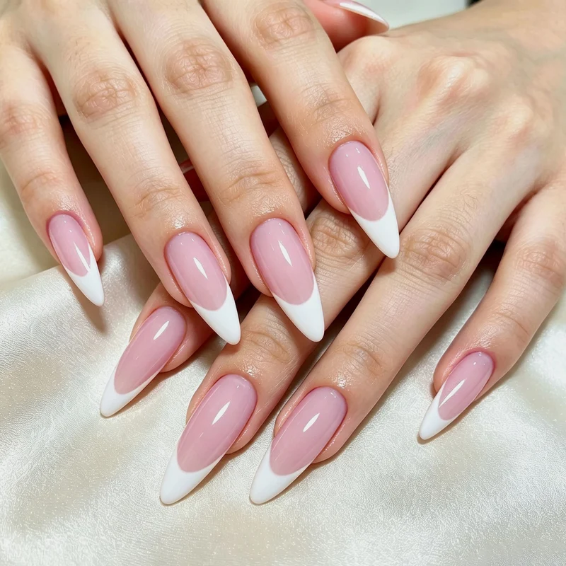 Mandel-förmige Nagelkunst-Verstärkungen Karnz