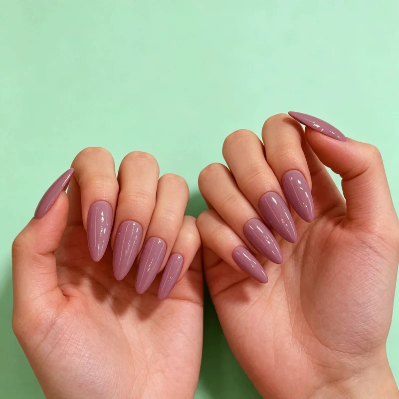 Mandelförmige Gel-Nagelverstärkungen Karnz