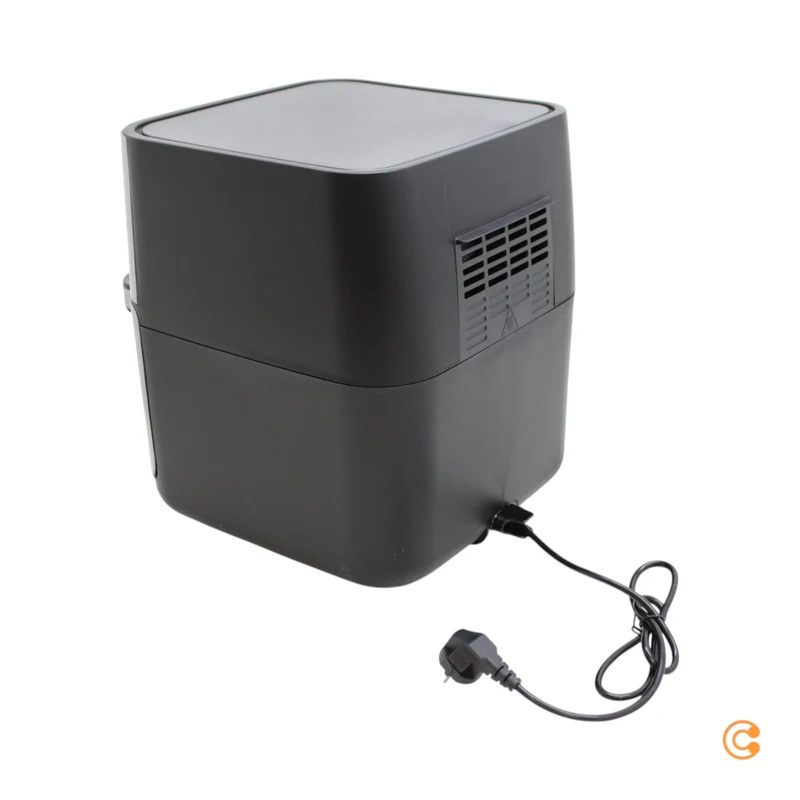 B-Ware GOURMETmaxx Heißluft-Ofen Fritteuse Airfryer Schwarz Digital Timer Touchdisplay