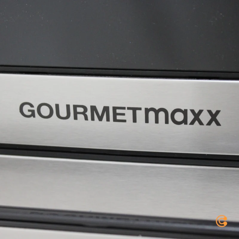 B-Ware GOURMETmaxx Heißluft-Ofen Fritteuse Airfryer Schwarz Digital Timer Touchdisplay