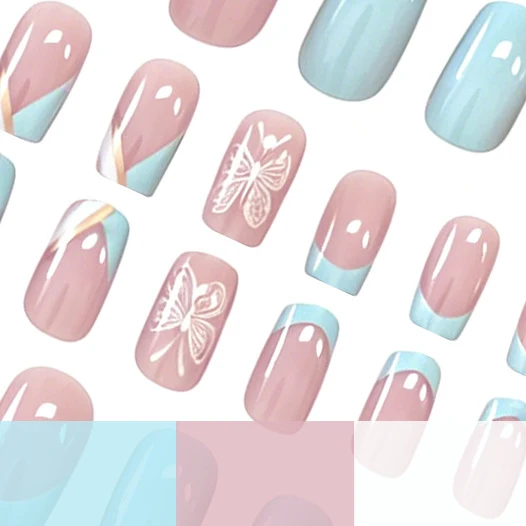 Acryl Schmetterling Nagelkunst Set Karnz