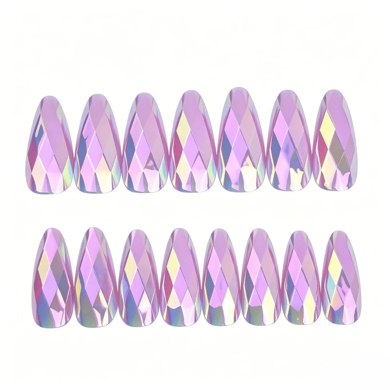 3D Geometrisches Muster Nagelkunst Verbesserungen Karnz