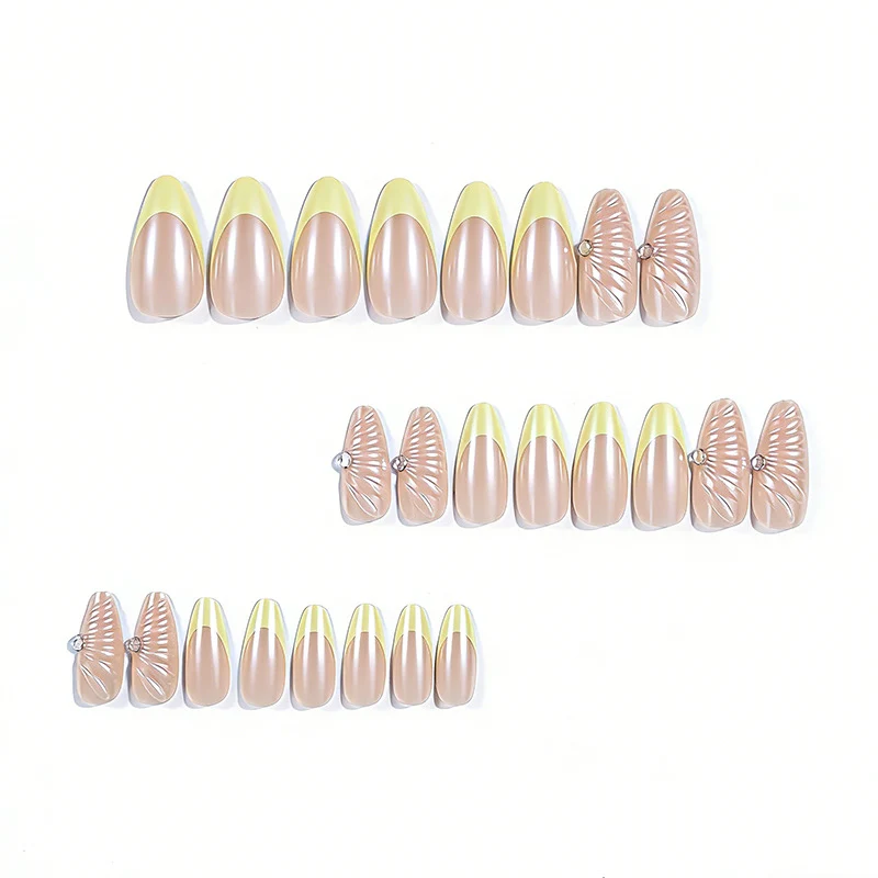 3D Dekorative Acryl-Nagelverzierungen Karnz