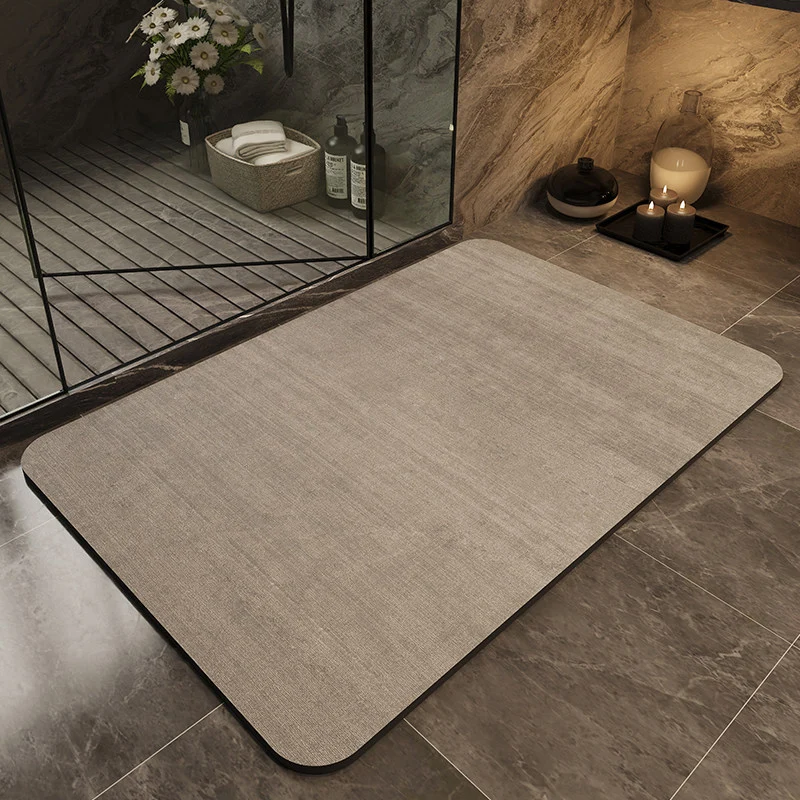 Stylische rutschfeste Badematte