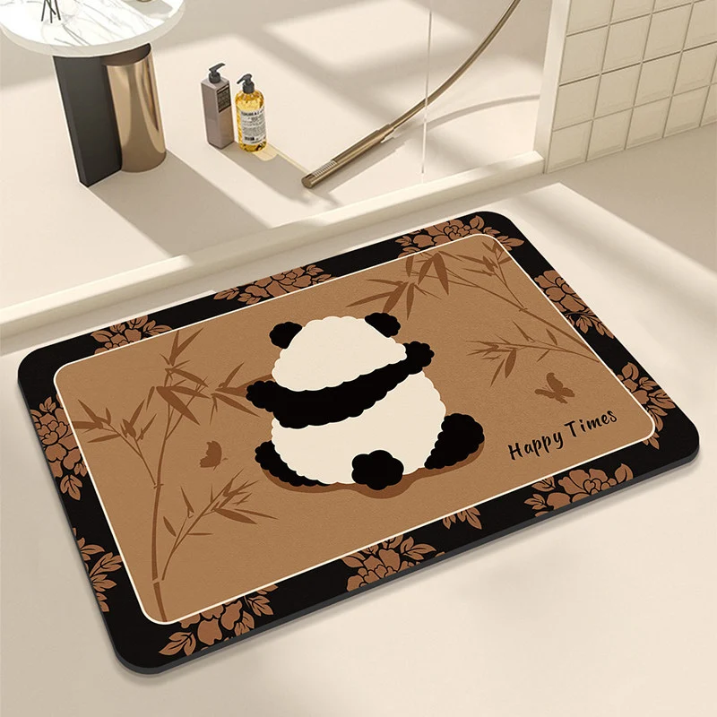 Panda-Themen Dekorative Badematte