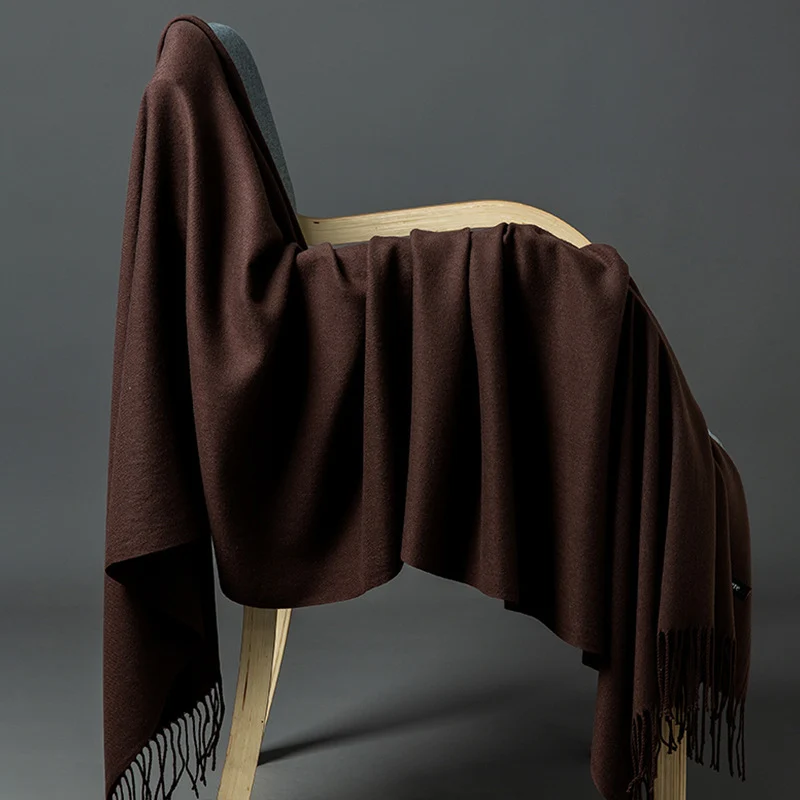 Luxuriöse Cashmere-Mischung Wurfdecke