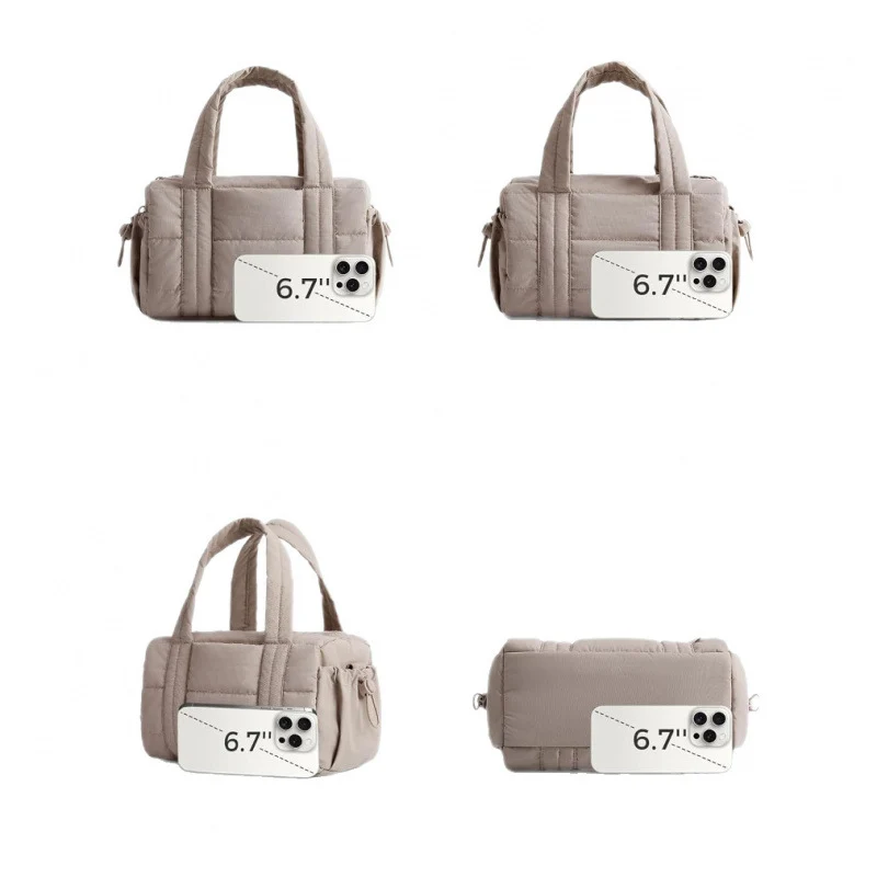 Geräumige Gepolsterte Wochenend-Handtasche Karnz